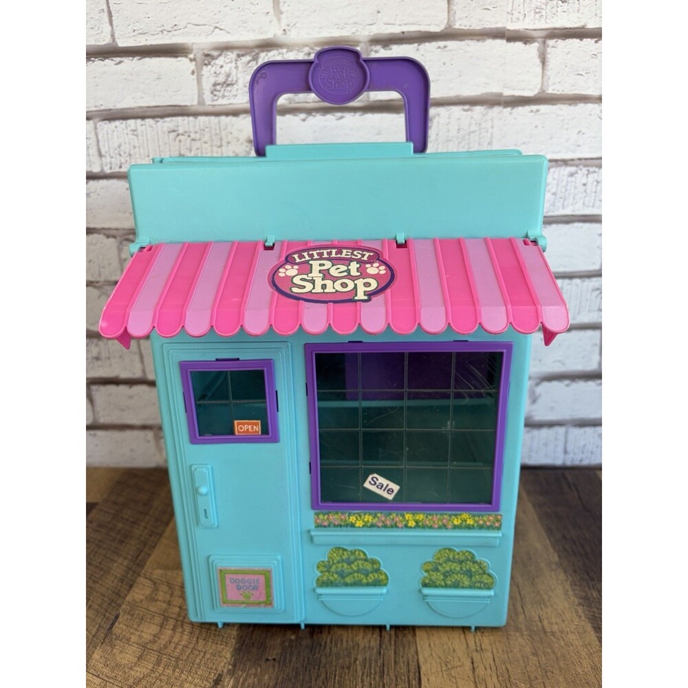 Vintage 1992 Kenner Toys Littlest Pet Shop Carrying Case Playset LPS